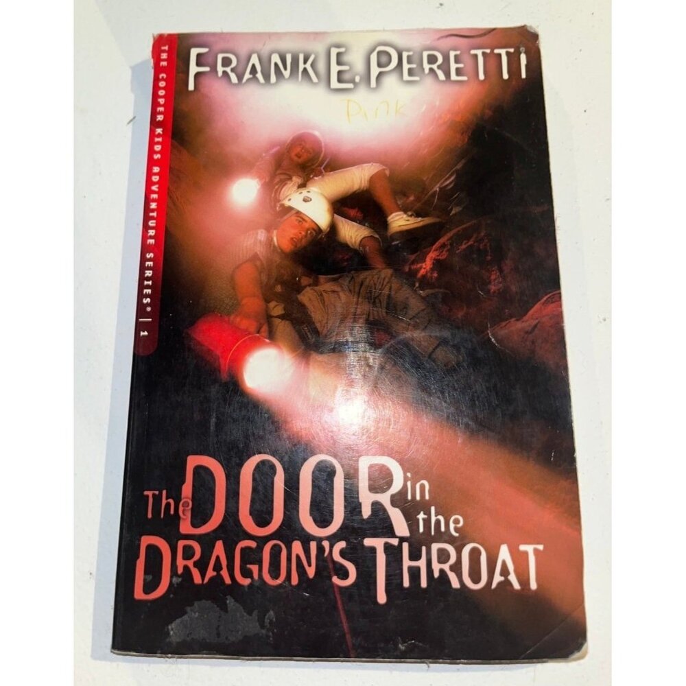 The Door in the Dragons Throat by Frank Peretti Paperback Book Christian Fiction